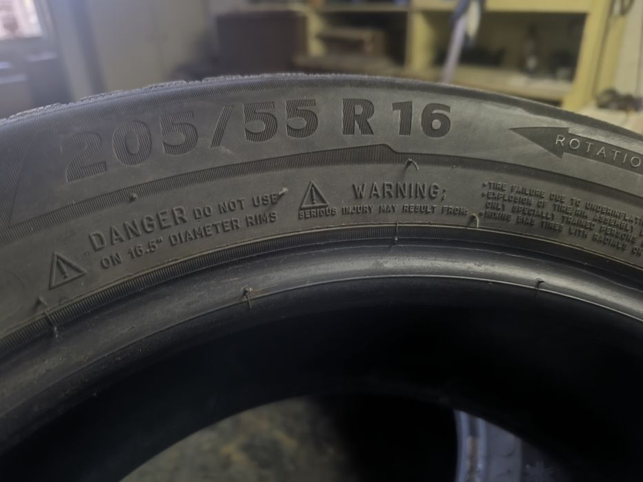 Зимни гуми MICHELIN 205/55 R 16, 4 бр.