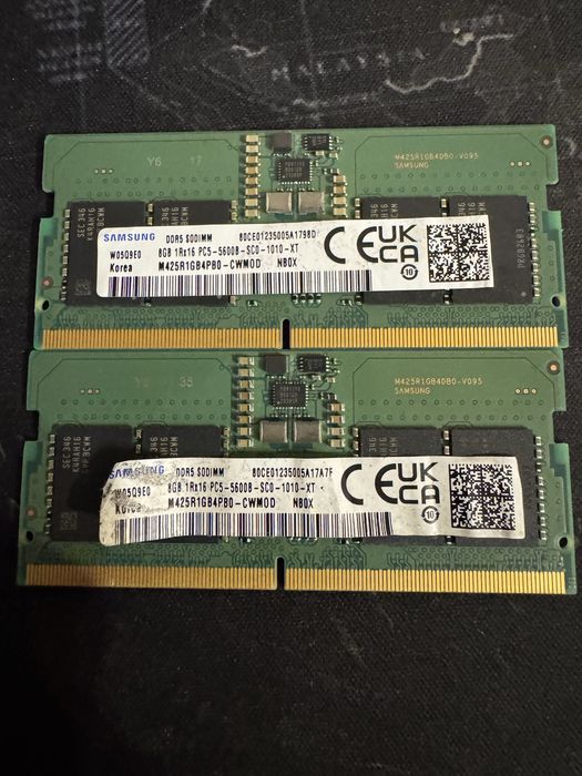 Samsung DDR5 SO-DIMM 16GB(2x8GB) 5600MHz Laptop