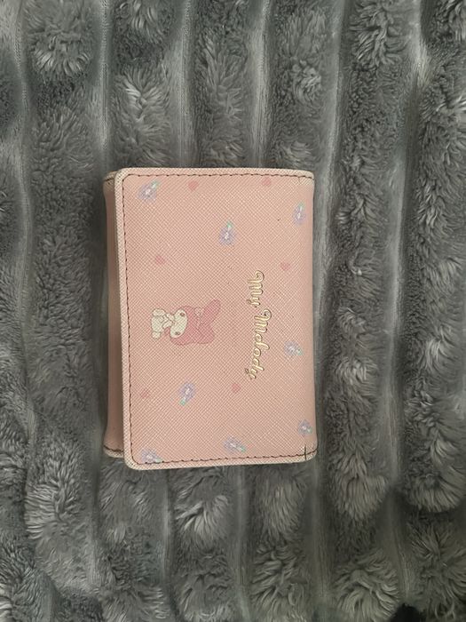розовы кошелок saniro my melody из miniso