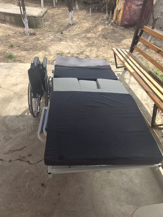 Коляска инвалидная с диваном