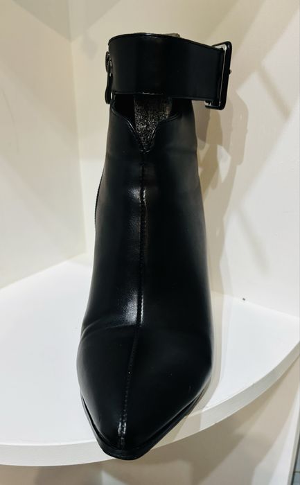 Ботильоны кожаные