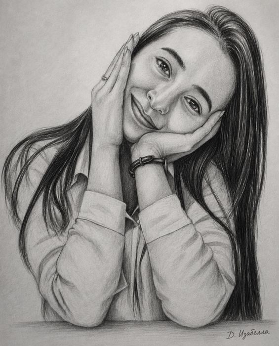 Портрет на заказ, лучший подарок / Foto asosida portret tayyorlaymiz