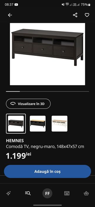 Ikea comoda hemnes