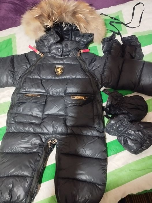 продам детский зимний комбинезон-трансформер