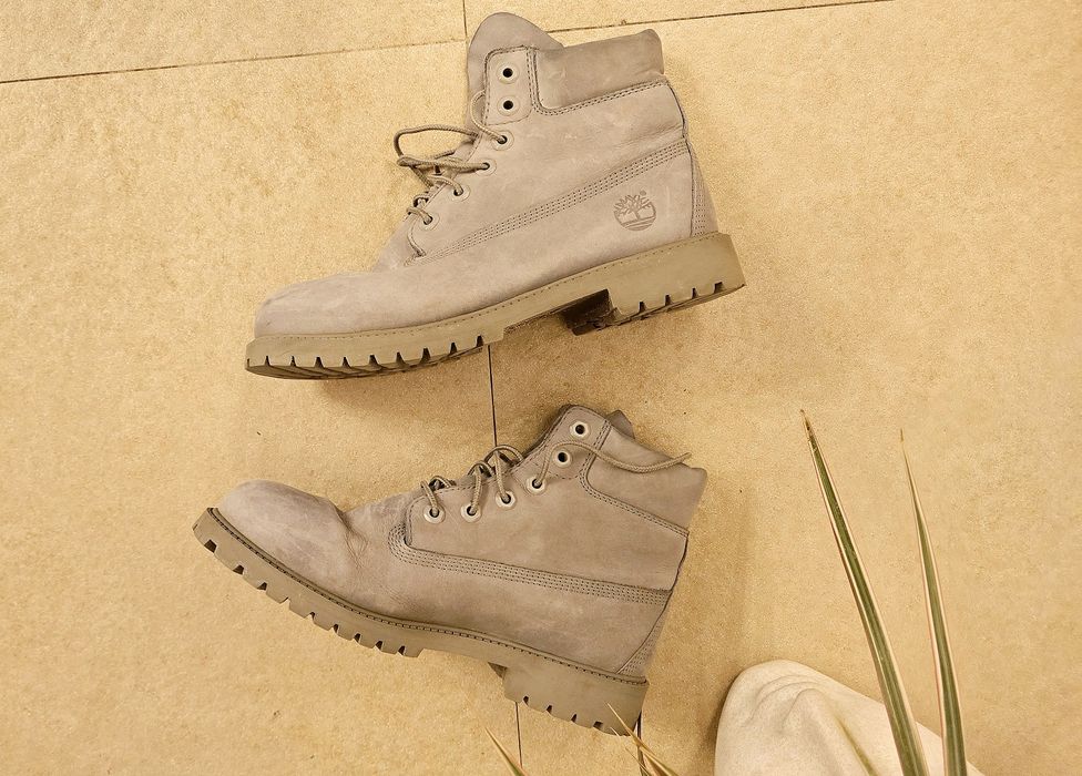 Bocanci Timberland 39.5 piele gri