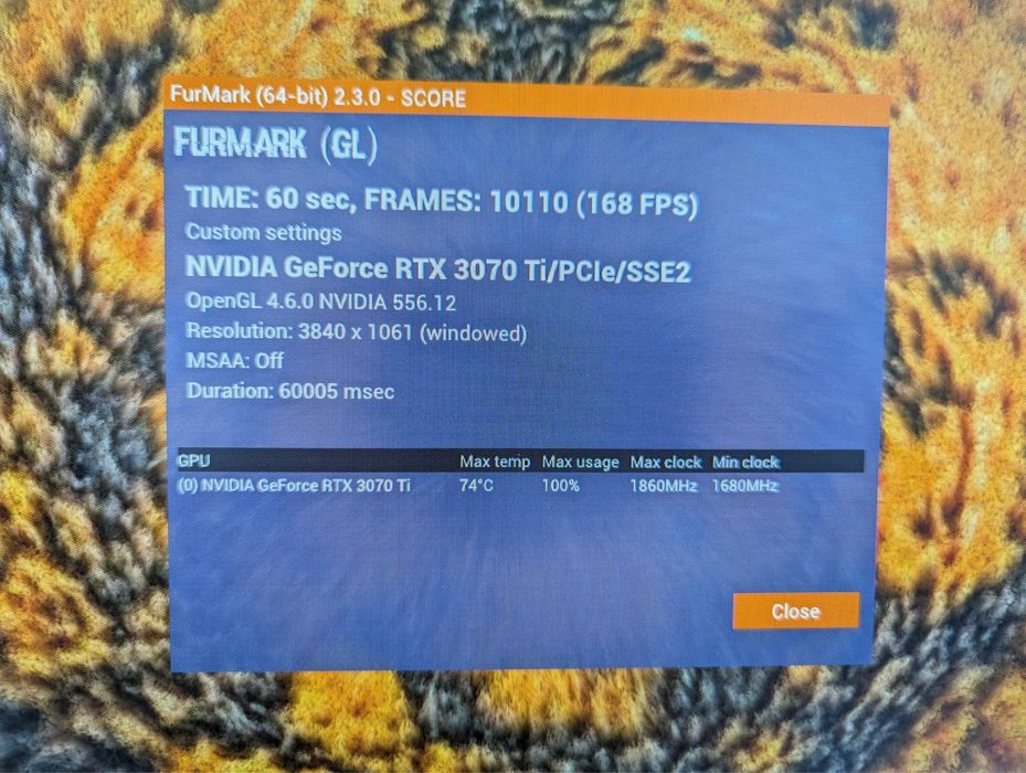 Asus TUF GeForce RTX 3070 Ti