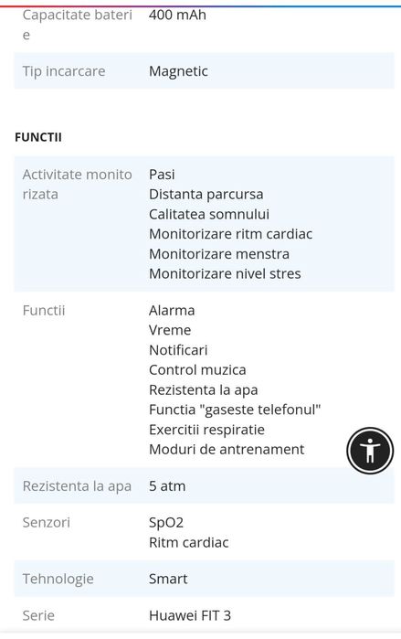Vând smartwatch Huawei