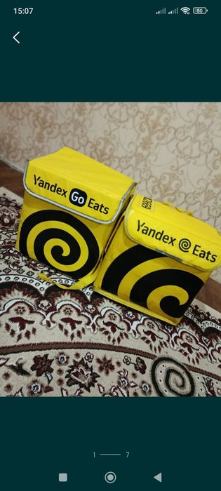 Yandex termo sumka xolati yahshi