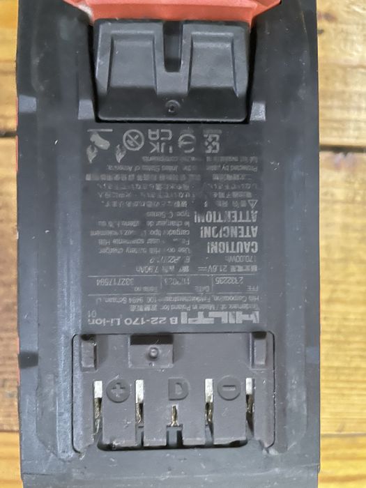 HILTI B 22-170 acumulator baterie nuron 22v 8ah