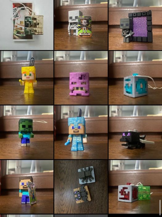 Фигурки Kinder Joy Minecraft/Киндер Джой Майнкрафт