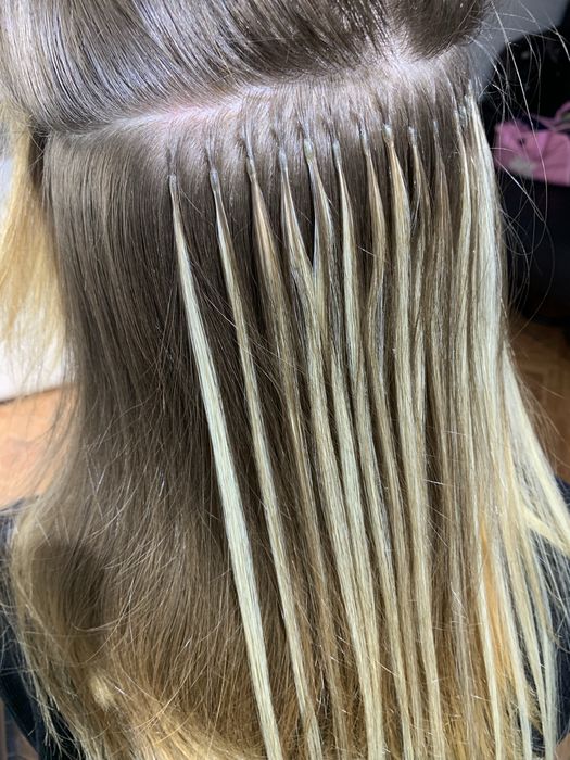 Наращивание биопротейновых волос