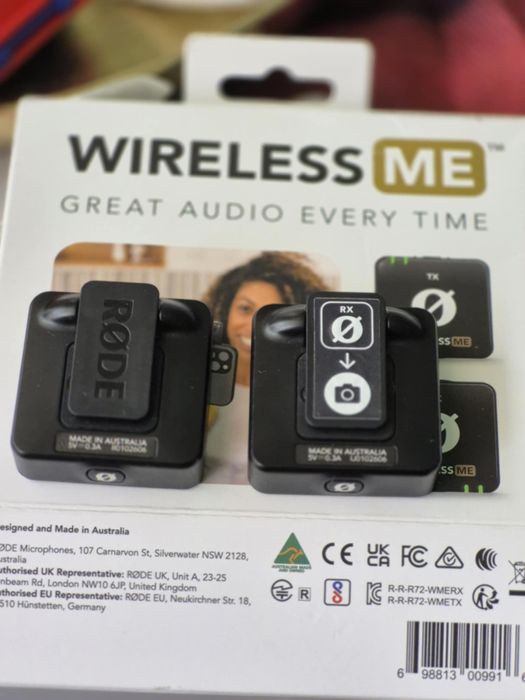 Microfoane Rode wireless me Lavaliere