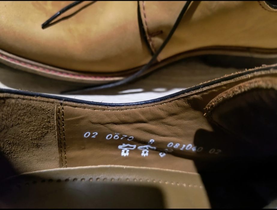 Pantofi bărbați eleganți piele naturală mărimea 42, Manz