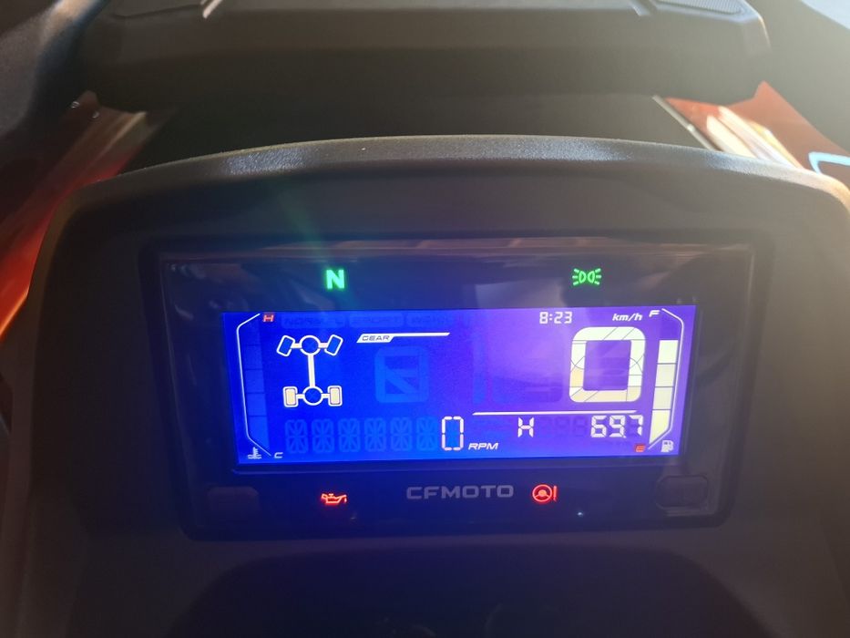 Vând ATV CF MOTO 520l + remorca Repo 2600/1700 basculabila