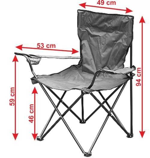 Стол сгъваем нов, С облегалка и поставка за чаша.