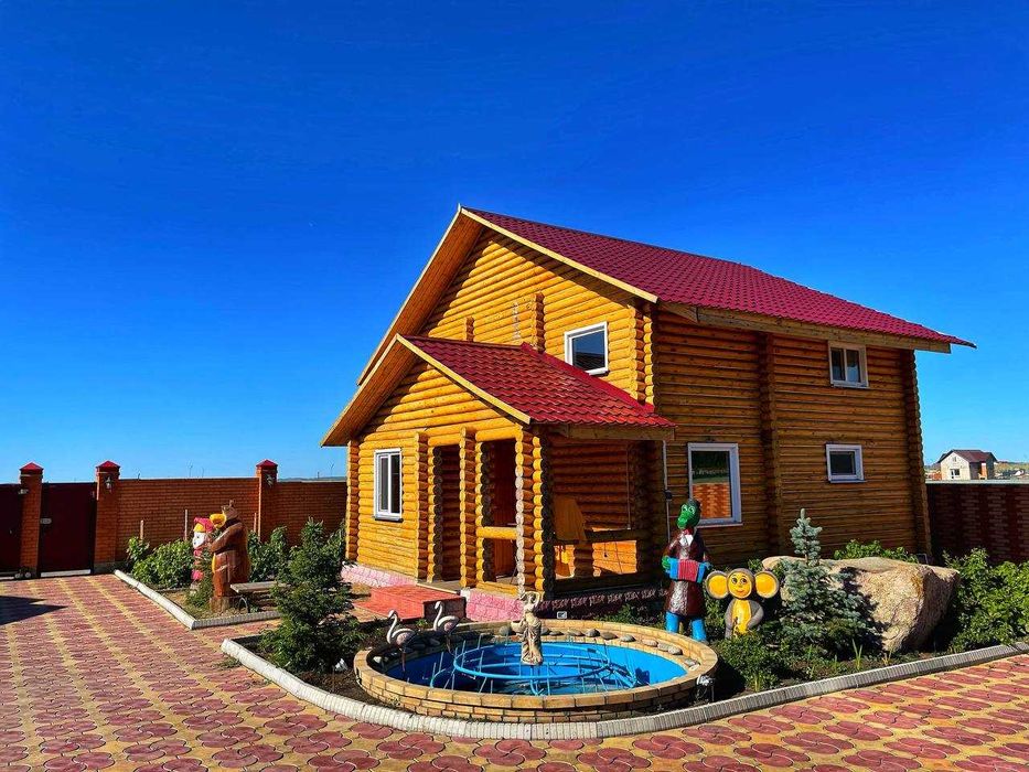 Коттедж в Боровом полностью из сруба