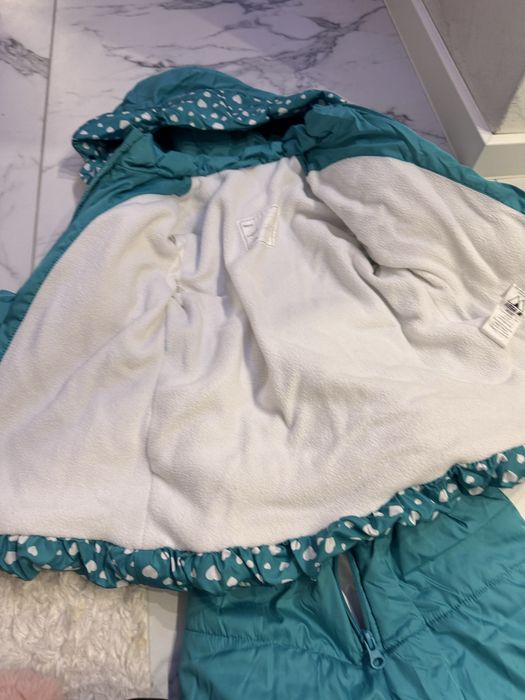 Бебешки зимен екип за момиче