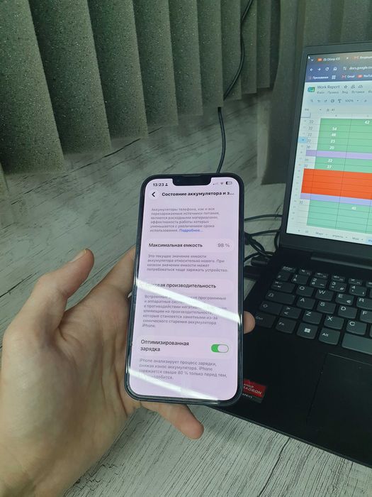 iPhone 13 98 Yomkost 128talik