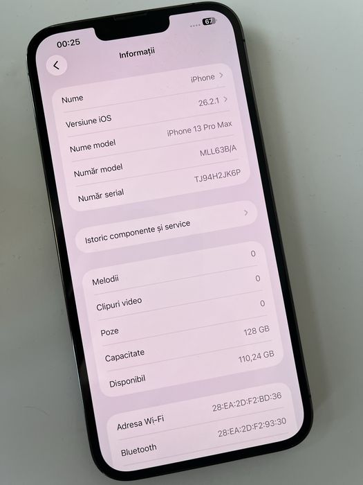 Iphone 13 Pro Max- 100% baterie Neverlock
