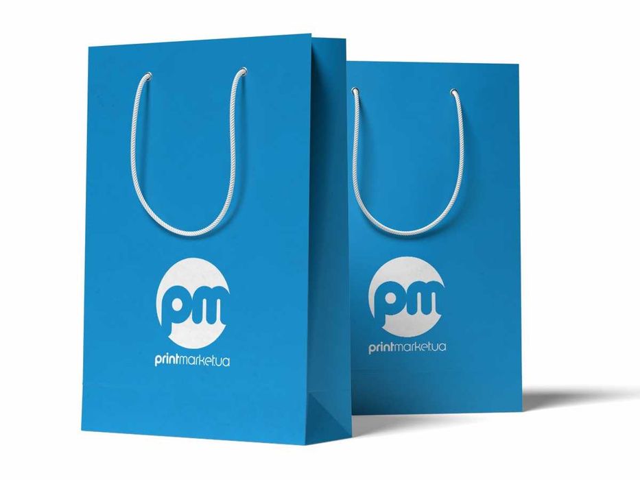 Бумажные пакеты Подарочные, Крафт, Печать на пакетах с логотипом ...