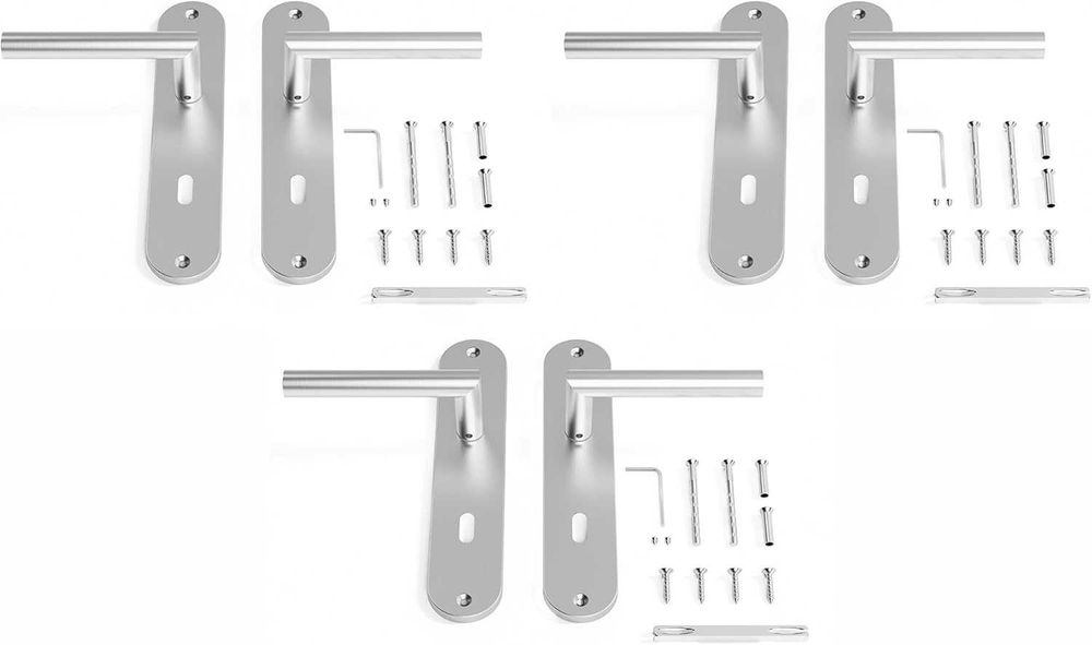 Set maner usa, 24x5 cm, Inox