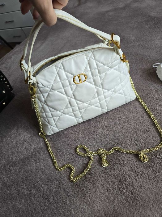 Geantă piele naturală Dior