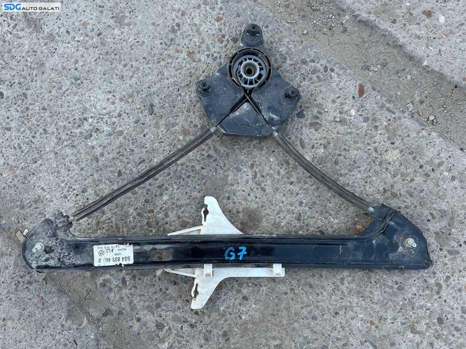 Macara Electrica Geam Electric Usa Portiera Stanga Spate Volkswagen Golf 7 2013 - 2020 Cod 5G4839461B [C8958]