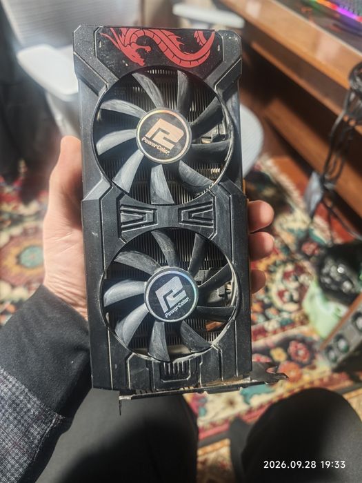 Видеокарты Rx 570 8g.