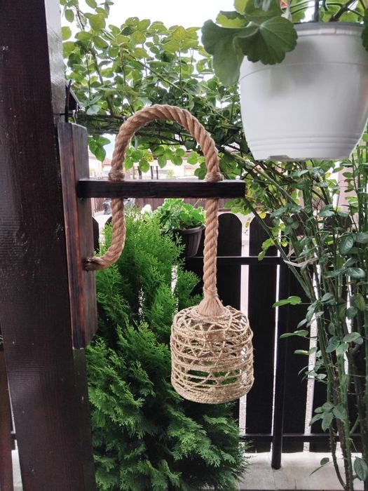 Corpuri de iluminat rustic, terase, cabane, foisoare