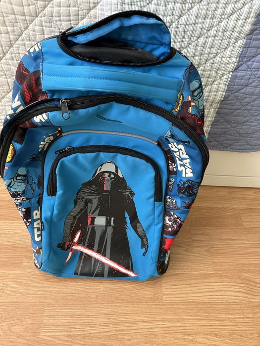 Ученическа раница с колелца, телескопична дръжка Samsonite Star Wars
