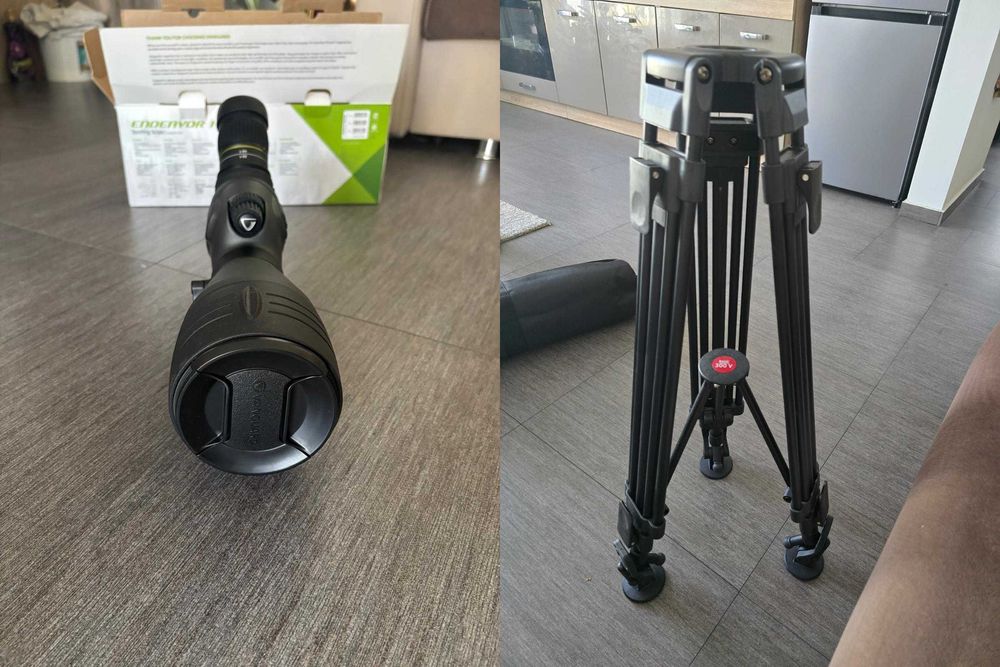 Vanguard Endeavor HD 82A Spotting Scope cu Zoom 20-60X