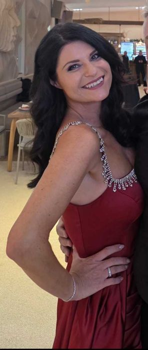 Бордо официална рокля 42 от Турция