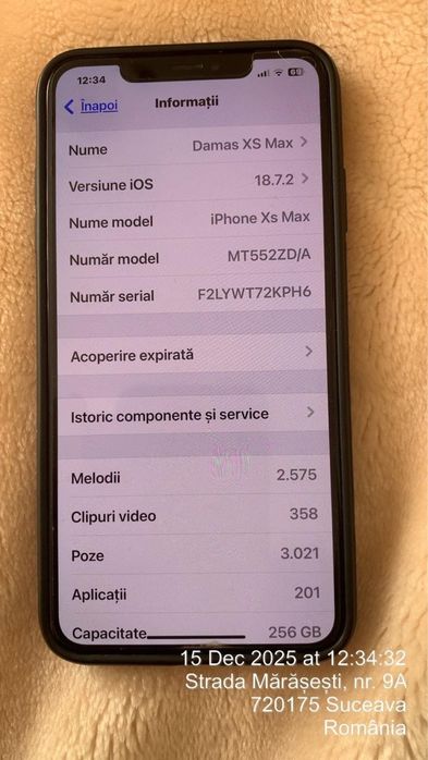 IPhone XS Max 256 GB