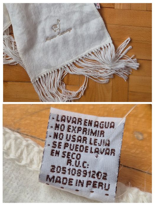 Eșarfă de lux Alpaca Camargo, 100% Alpaca, Maro, Damă - One Size
