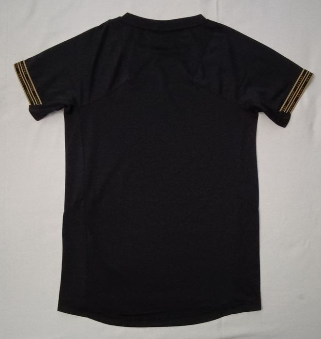 Cruyff Shirt оригинална тениска ръст 140-152см черна спорт фланелка