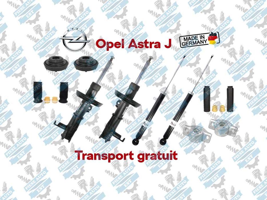 Set amortizoare cu flanse si protectii Opel Astra J 2009-2018