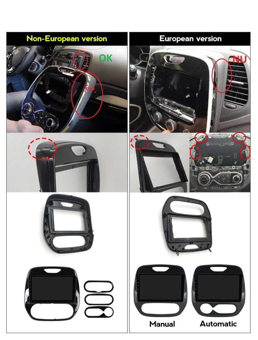 Navigatie Renault Captur din 2016 - 2020 , Noua Garantie 2GB 4GB 8GB