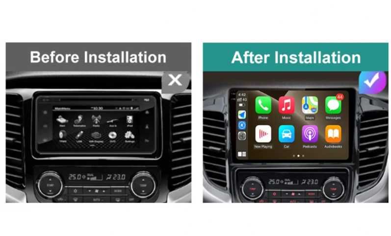 9-инчова мултимедия за Mitsubishi L200  Triton 5 (2015–2022) + камера