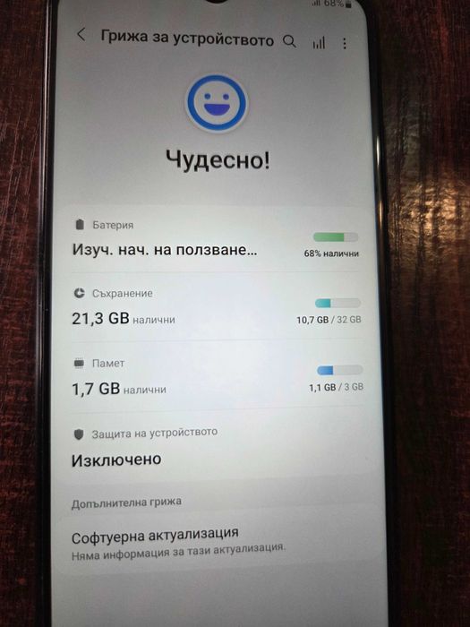 Телефон Samsung A02s , като нов