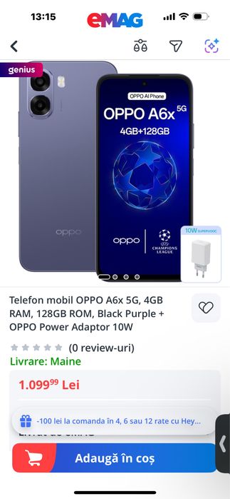 oppo A6x 5g NOU