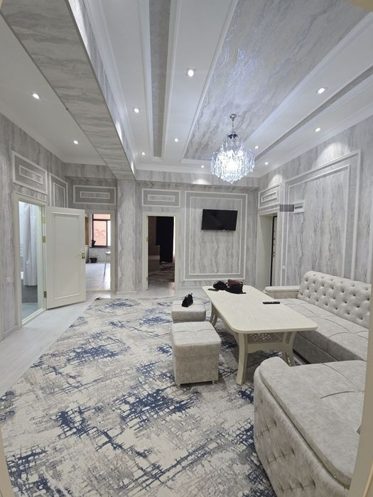 3 хонали квартира ижарага берилади