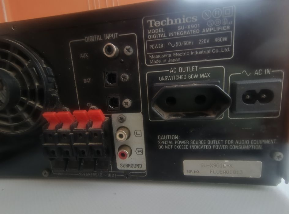 Technics x 901 amplifer усиливател