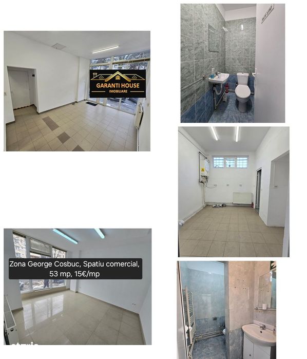 Ultracentral, spatii de închiriat, diferite suprafete, de la 10€/mp