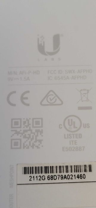 Ubiquiti Range extender wireles Ubiquiti AFI-PS-13W fuctional