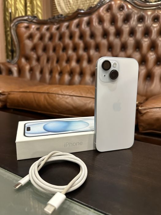 Iphone 15 128 GB Blue ТОП с Гаранция