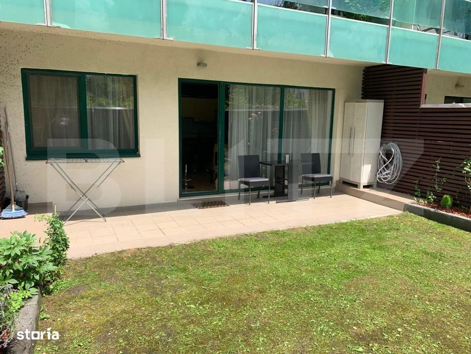Apartament 2 camere, terasa, gradina, garaj, complex Viva City