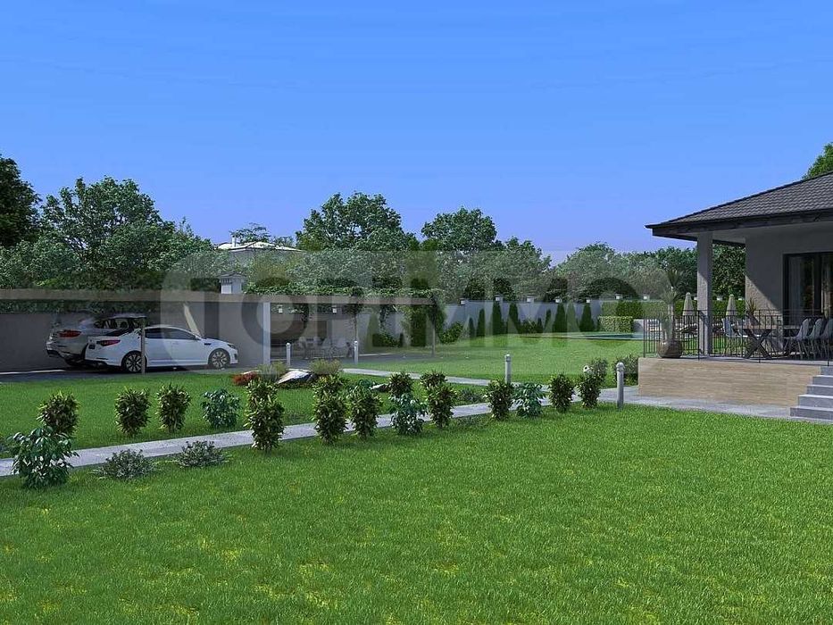 Едноетажна къща ново строителство в село Равна гора