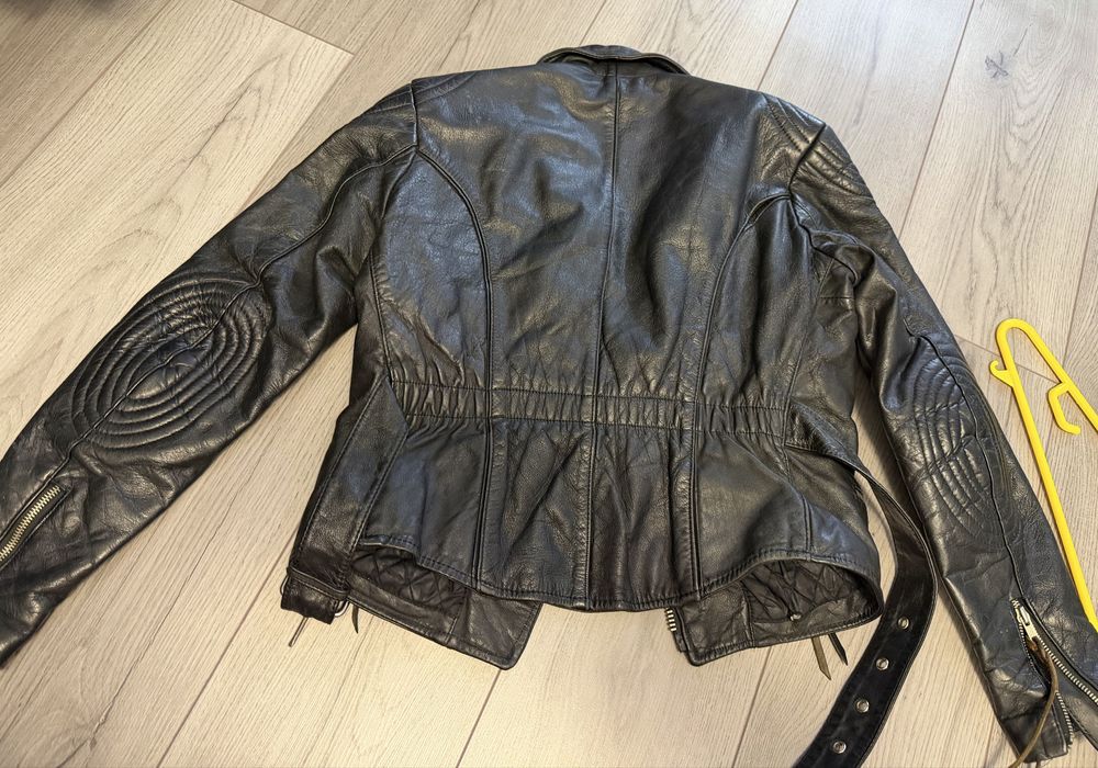 Geaca moto piele mărimea 42