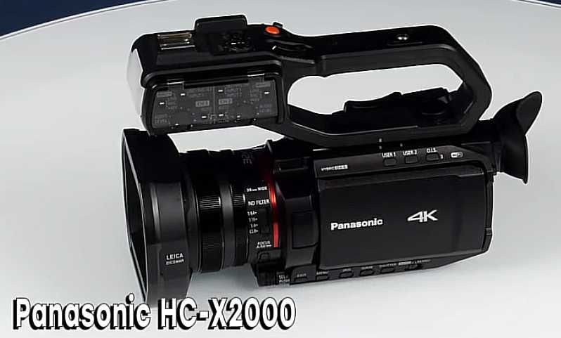 Профессиональная видеокамера Panasonic HC X2000