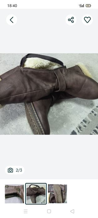 сапоги в нормальном состоянии,зимние,мягкие,тёплые,удобные,коричневые